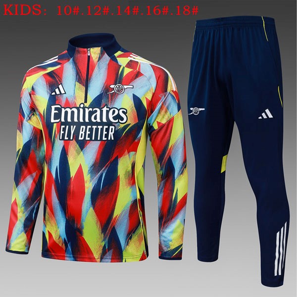 Ninos Sudadera De Training Arsenal 2025-2026 Azul Rojo 2